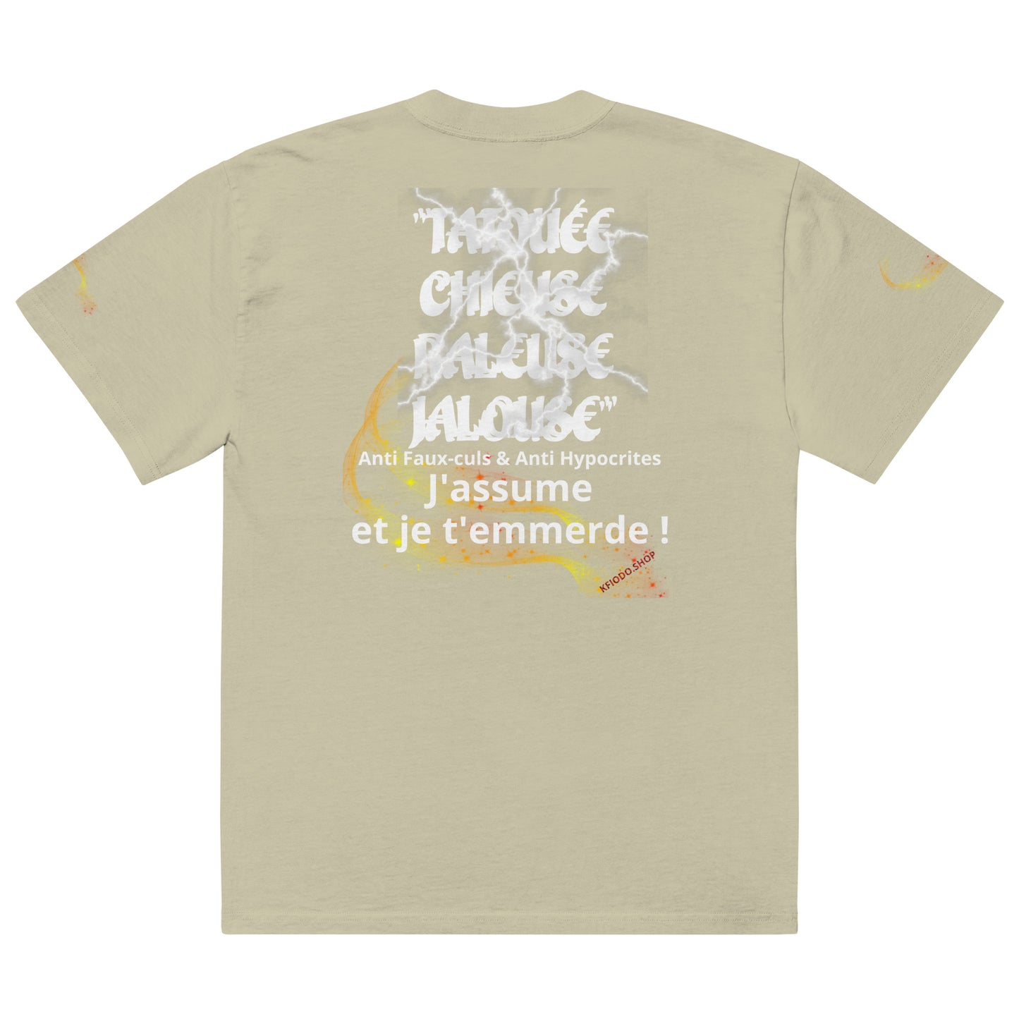 T-shirt oversize TATOUÉE #50 KFIODO