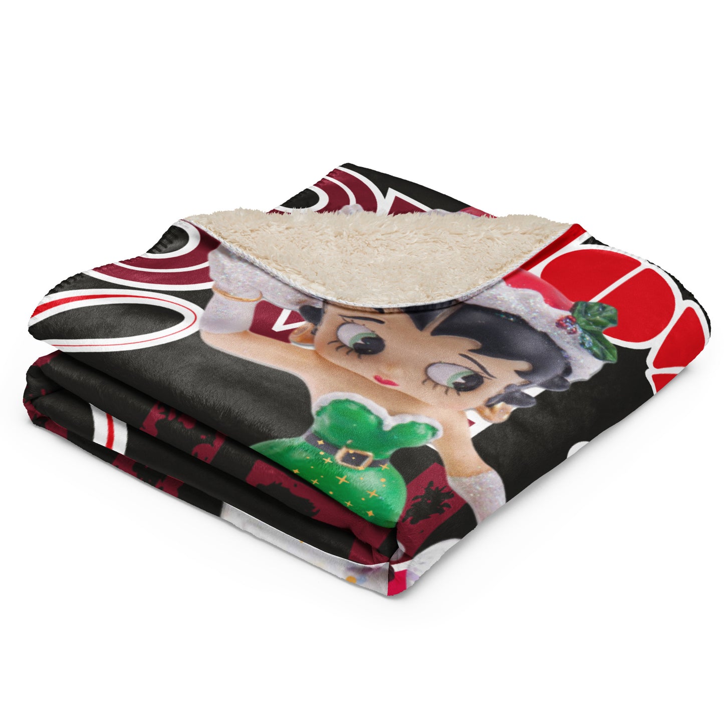 Couverture en Sherpa Betty *Noël #4 KFIODO.