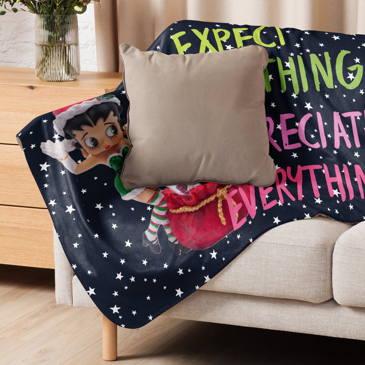 Couverture en Sherpa Betty *Noël #5 KFIODO.