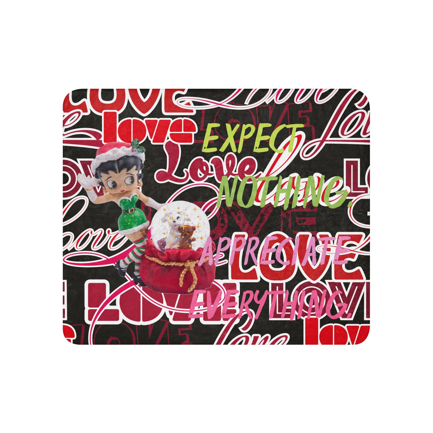 Couverture en Sherpa Betty *Noël #4 KFIODO.