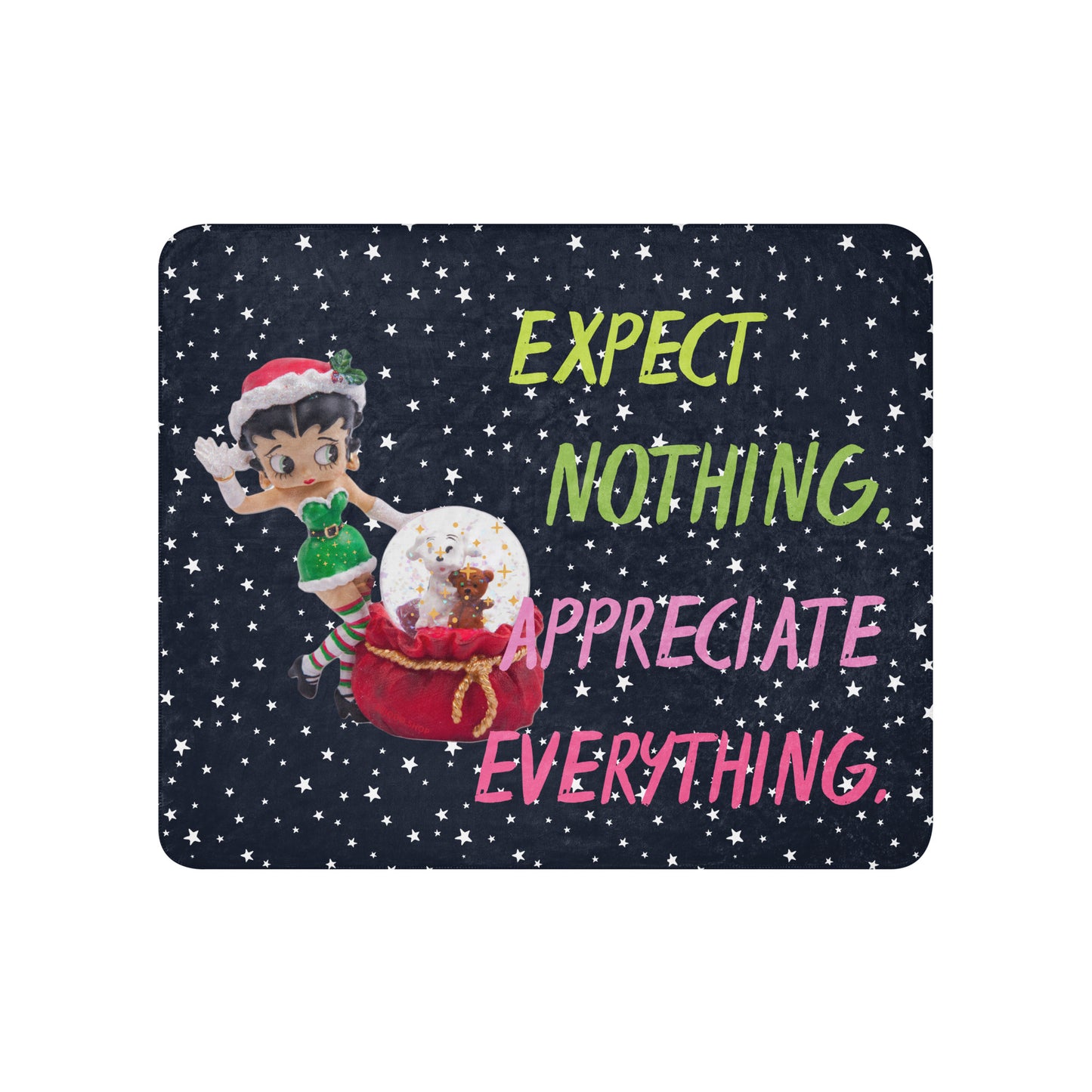 Couverture en Sherpa Betty *Noël #5 KFIODO.