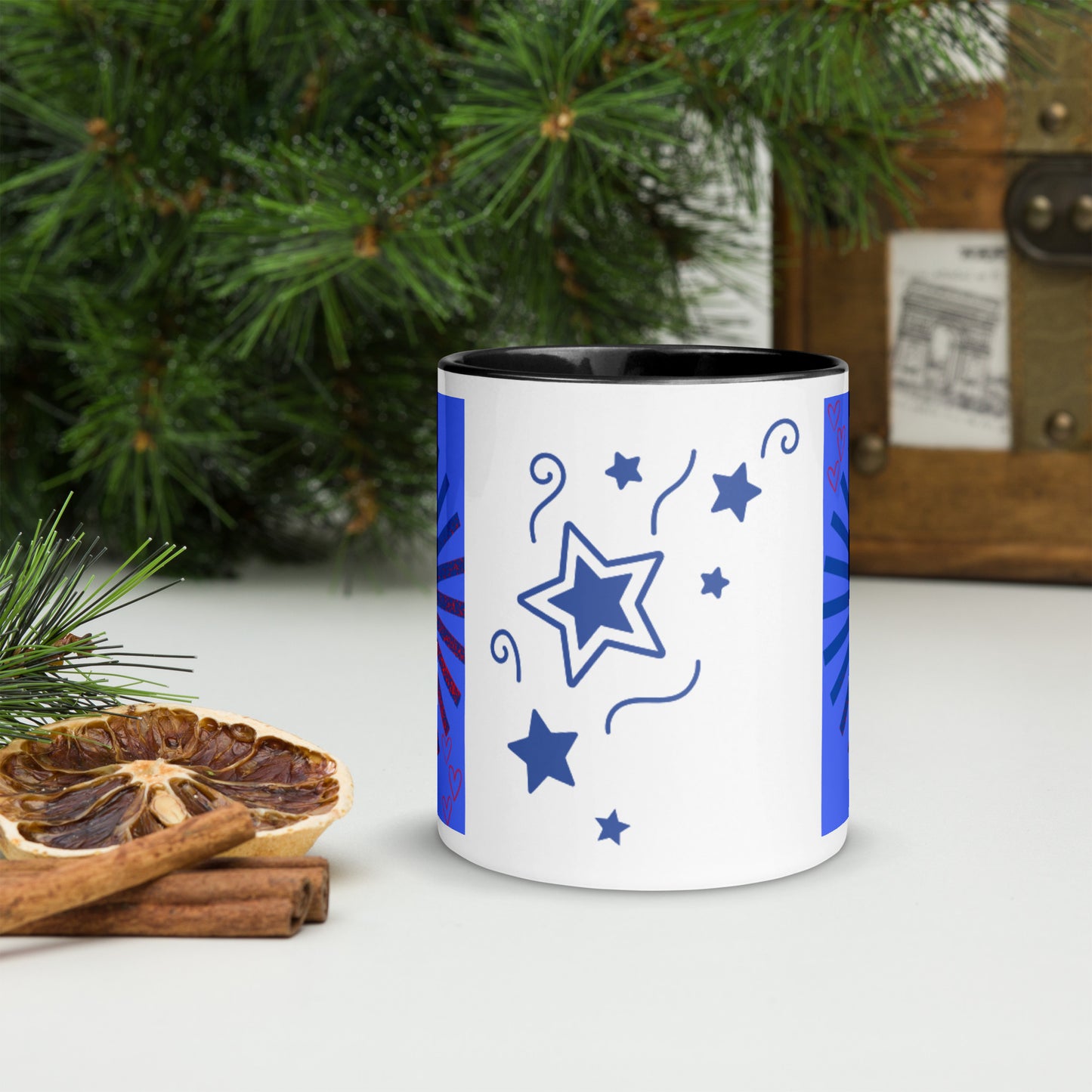 Mug *U à Intérieur Coloré