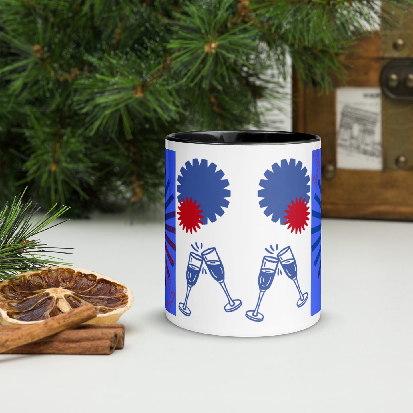 Mug *O à Intérieur Coloré