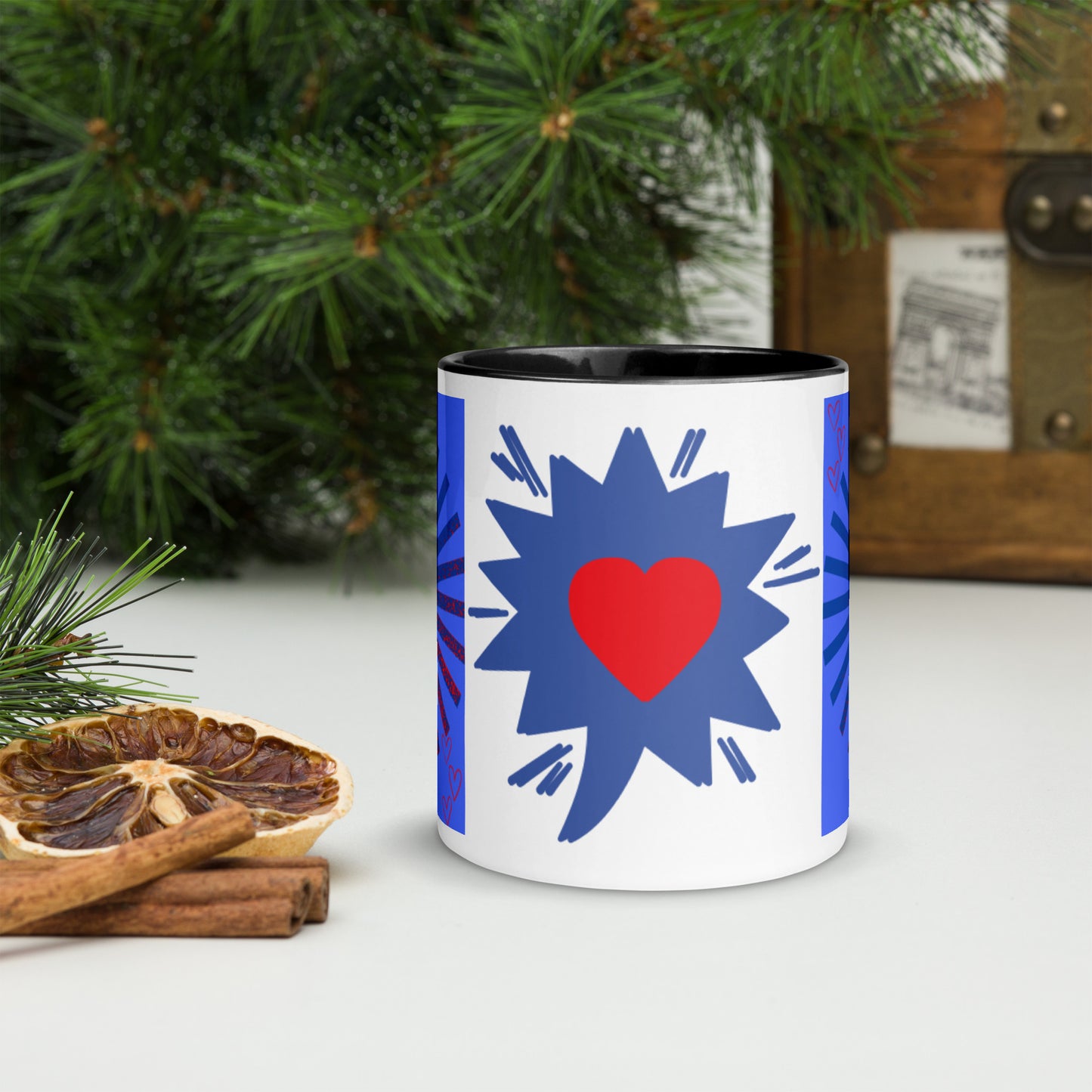 Mug *I à Intérieur Coloré