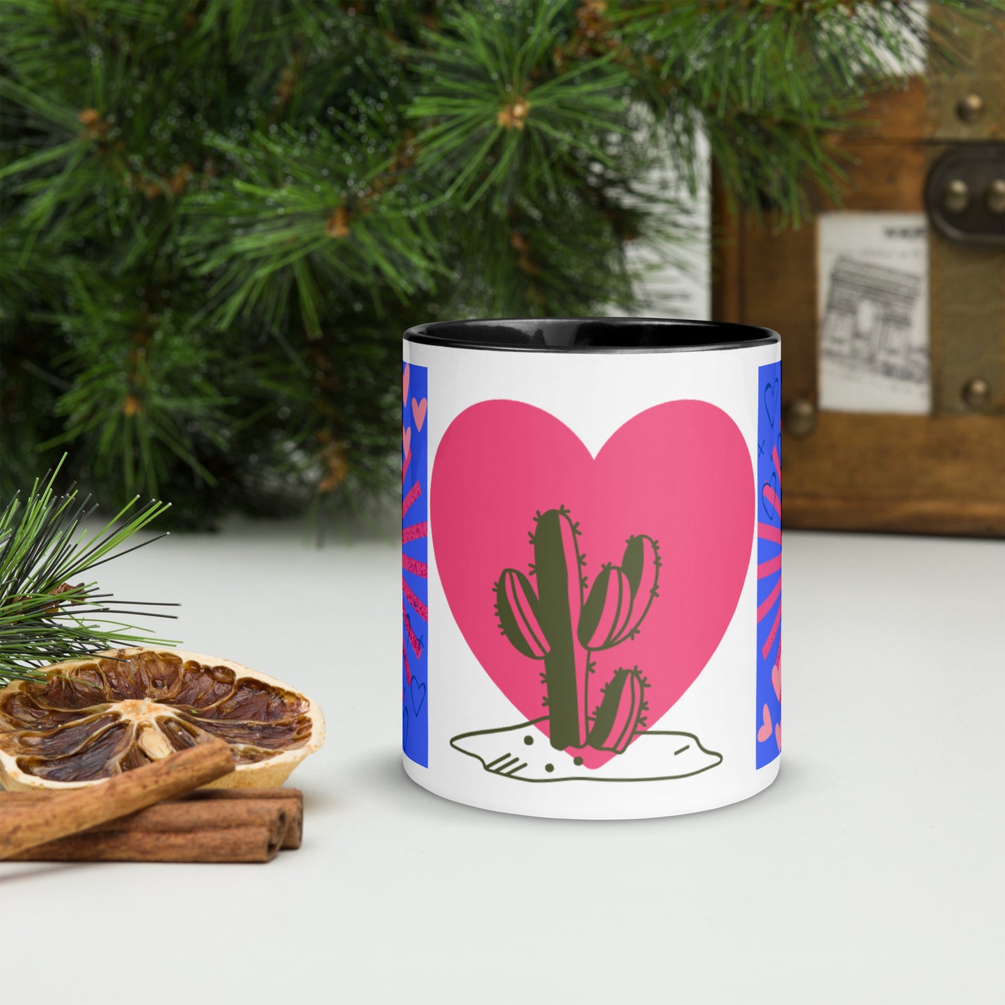 Mug *G* à Intérieur Coloré