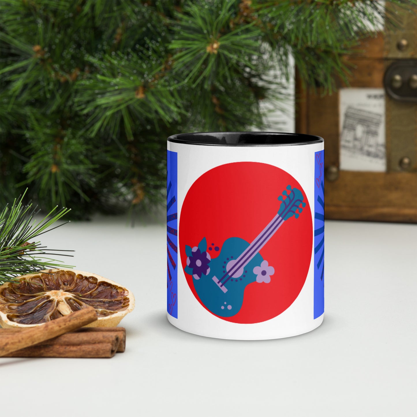 Mug *D à Intérieur Coloré