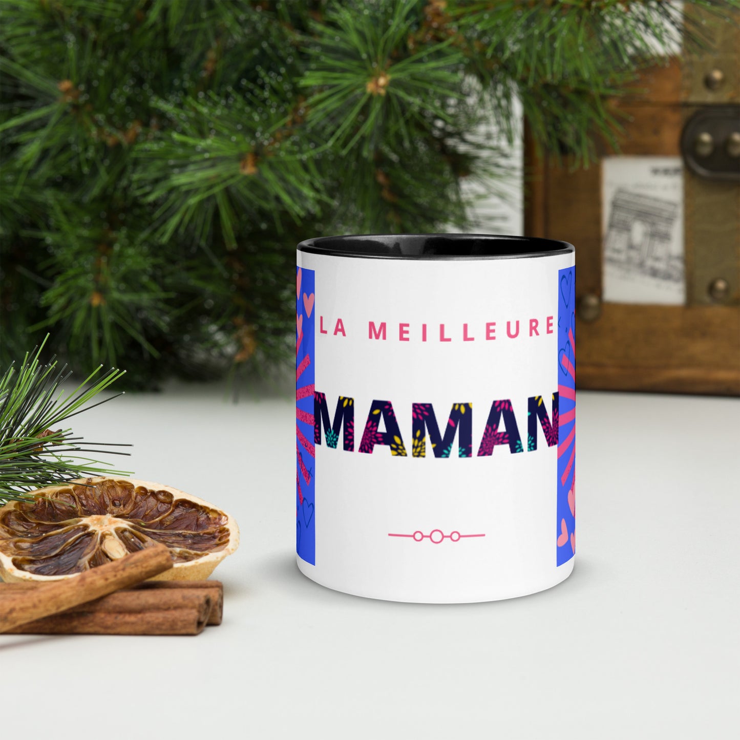 Mug *B* à Intérieur Coloré