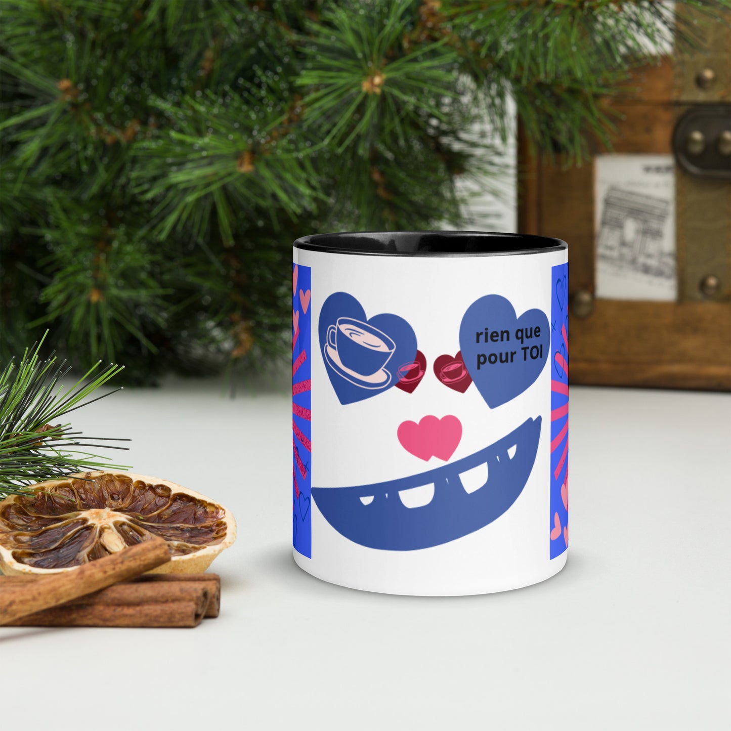 Mug *LUXEMBOURG* à Intérieur Coloré