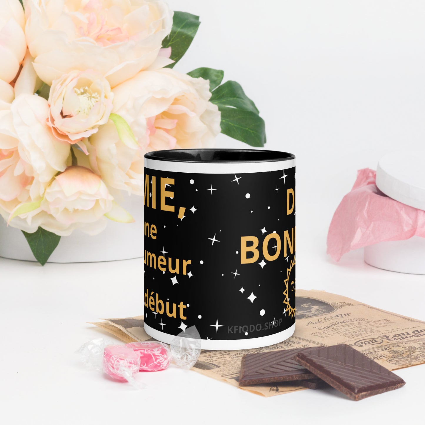 Mug à Intérieur Coloré *MAMIE #3