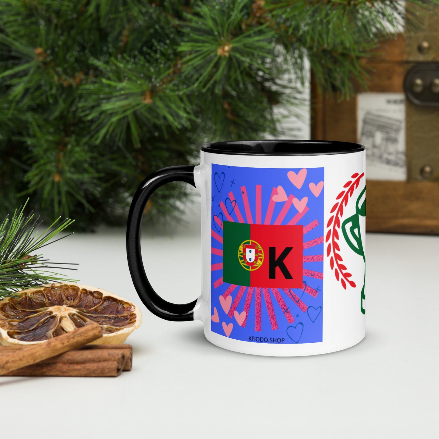 Mug *PORTUGAL* à Intérieur Coloré