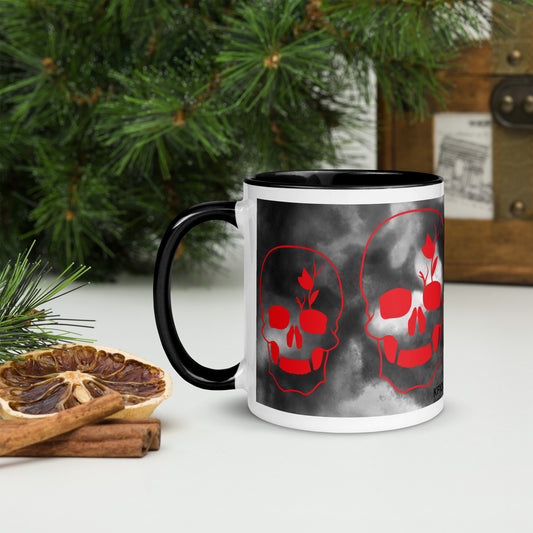 Mug à Intérieur Coloré SKULL #2
