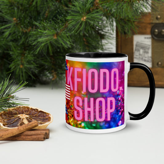 Mug à Intérieur Coloré.USA