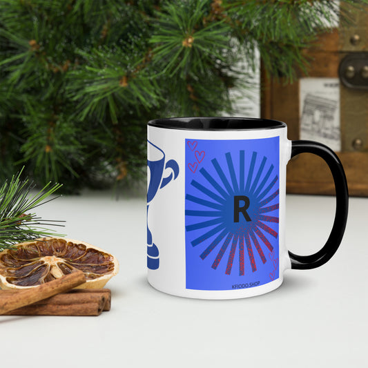 Mug *R à Intérieur Coloré