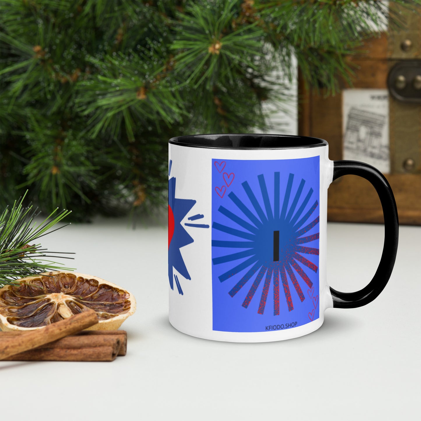 Mug *I à Intérieur Coloré