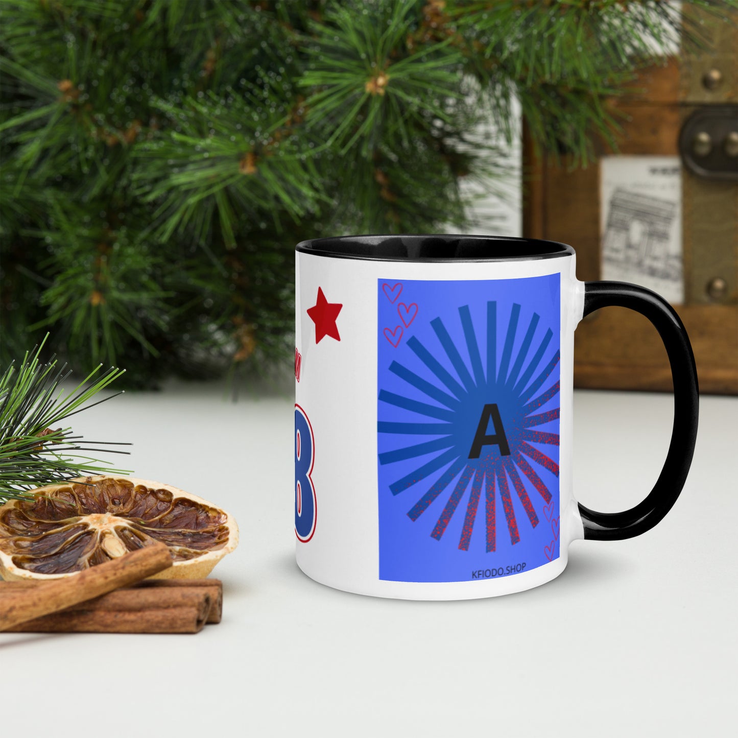 Mug *A à Intérieur Coloré