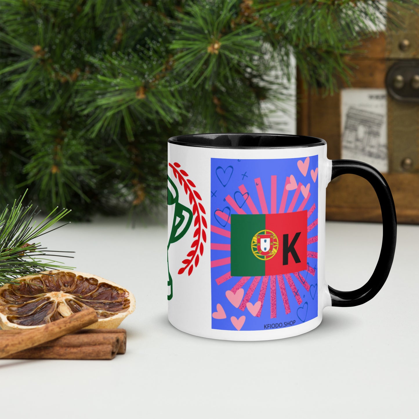 Mug *PORTUGAL* à Intérieur Coloré