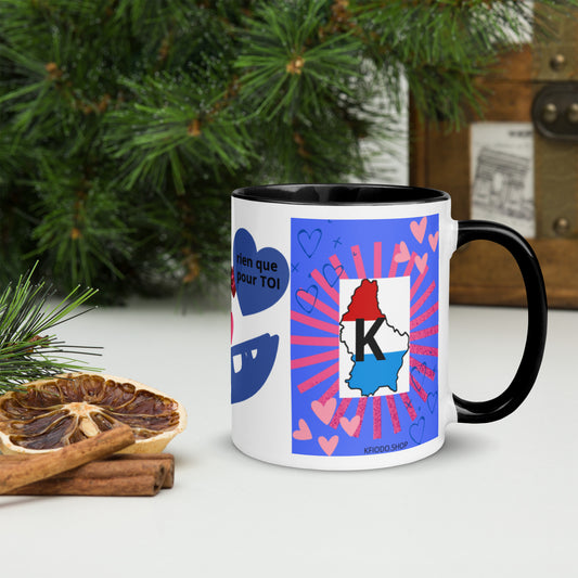 Mug *LUXEMBOURG* à Intérieur Coloré