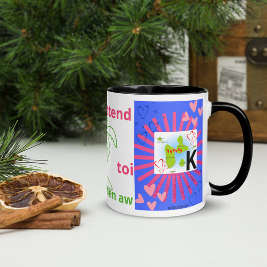 Mug *GUADELOUPE* à Intérieur Coloré