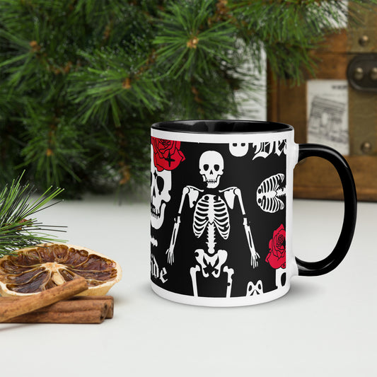 Mug à Intérieur Coloré *SKULL #12