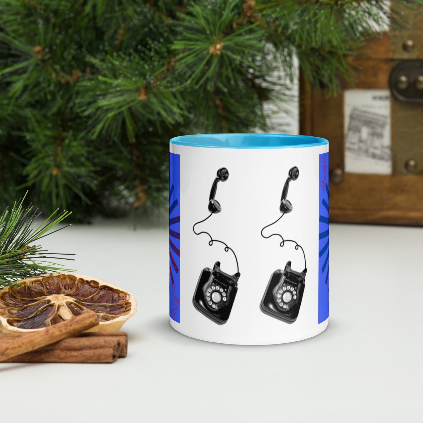 Mug *P à Intérieur Coloré