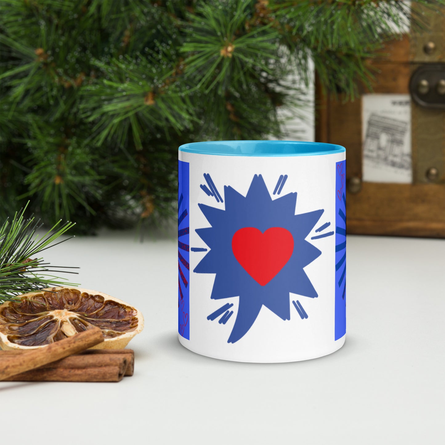 Mug *I à Intérieur Coloré