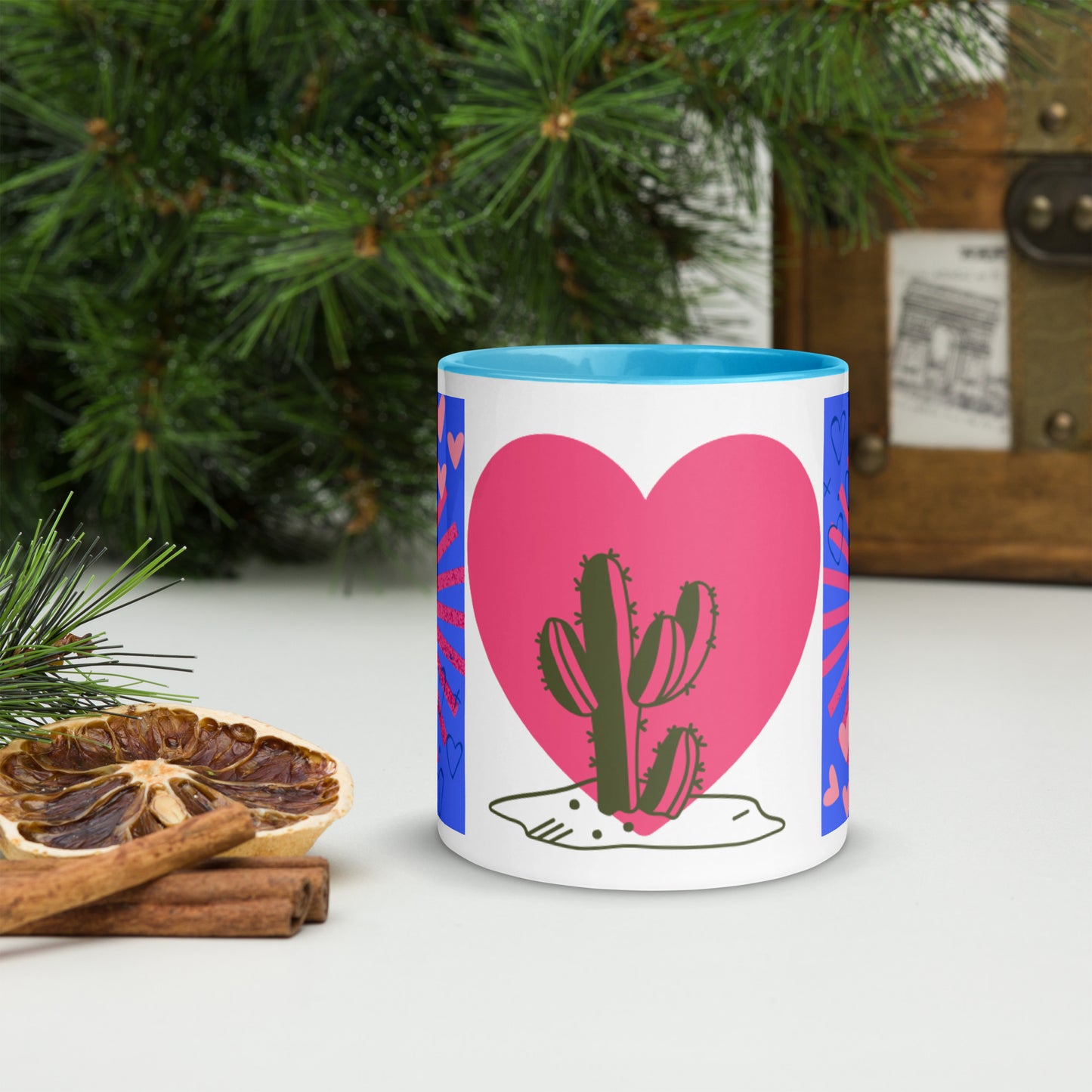 Mug *G* à Intérieur Coloré