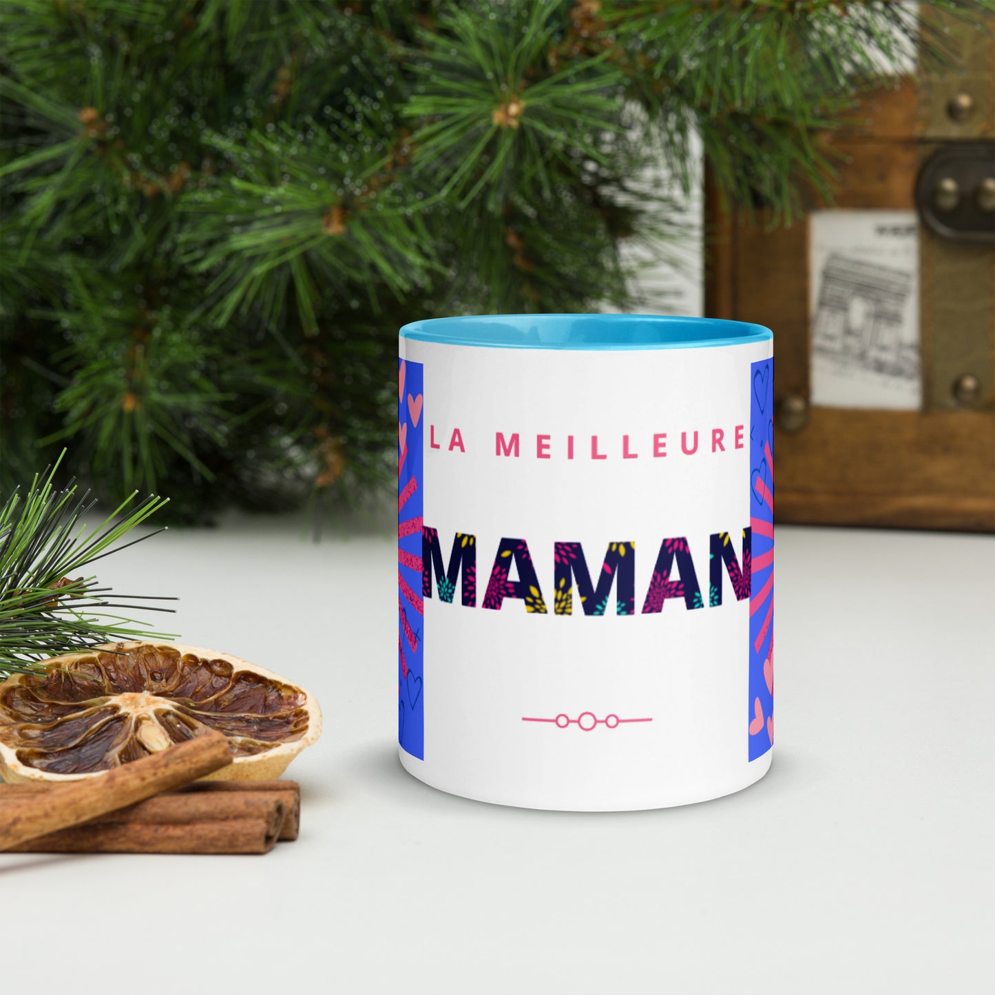 Mug *B* à Intérieur Coloré