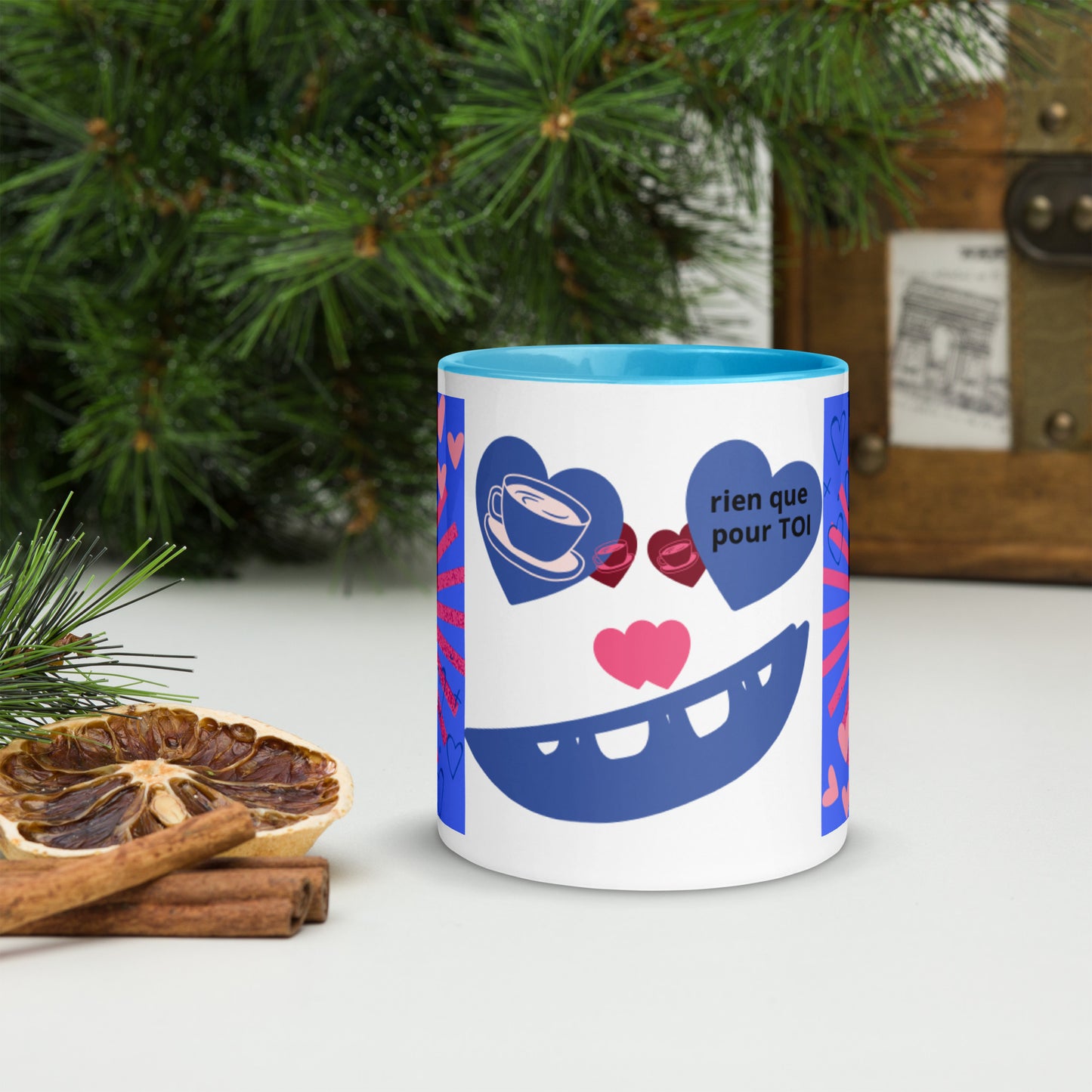 Mug *LUXEMBOURG* à Intérieur Coloré