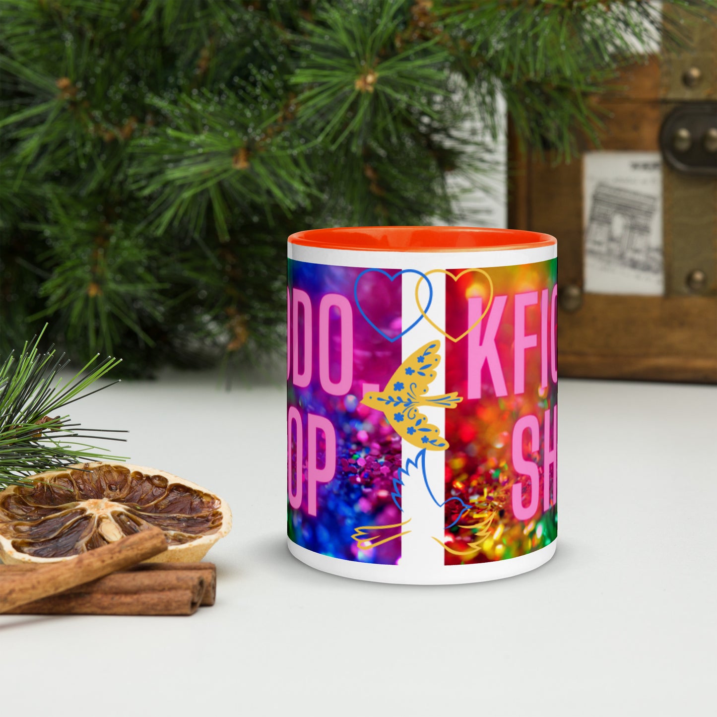 Mug à Intérieur Coloré