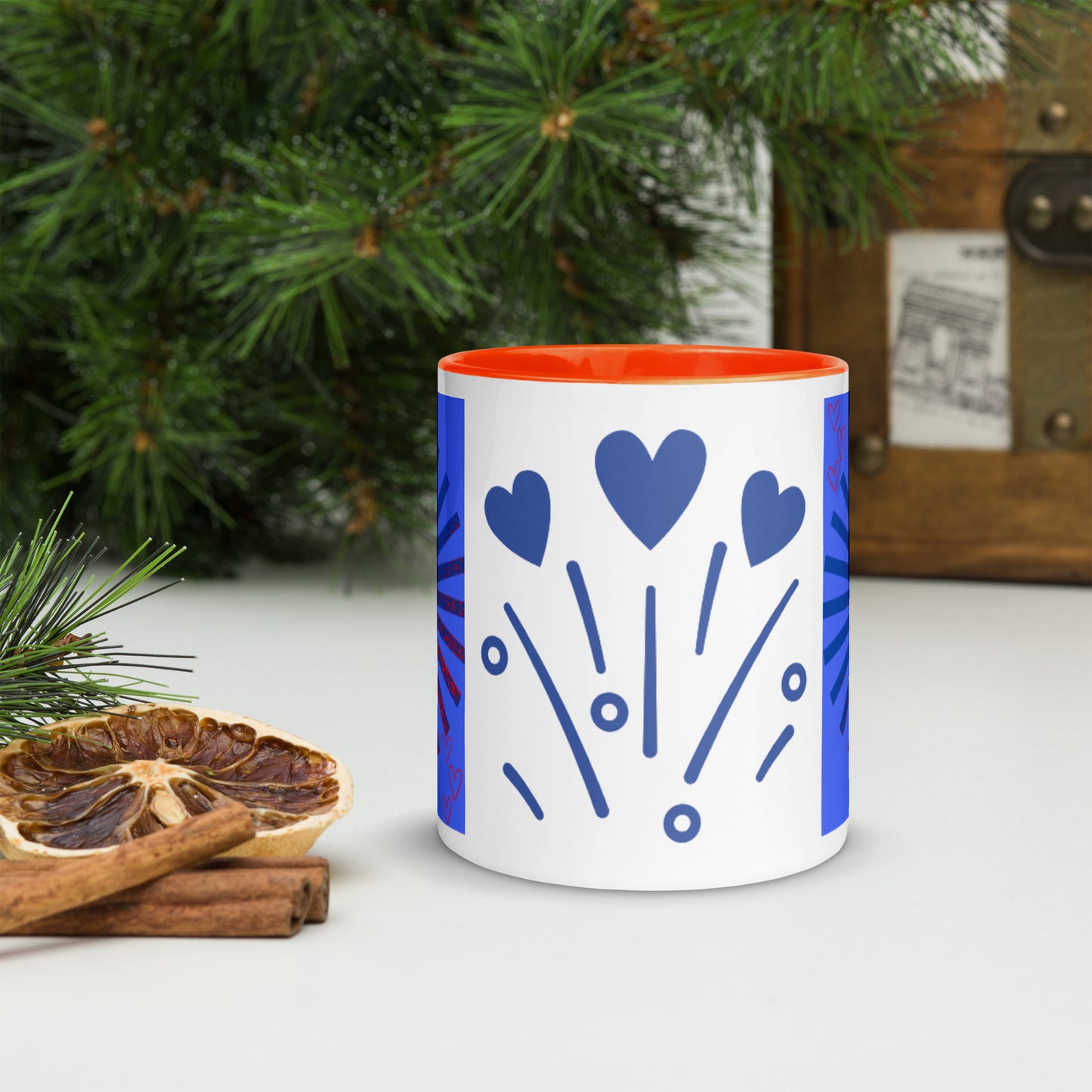 Mug *Z à Intérieur Coloré