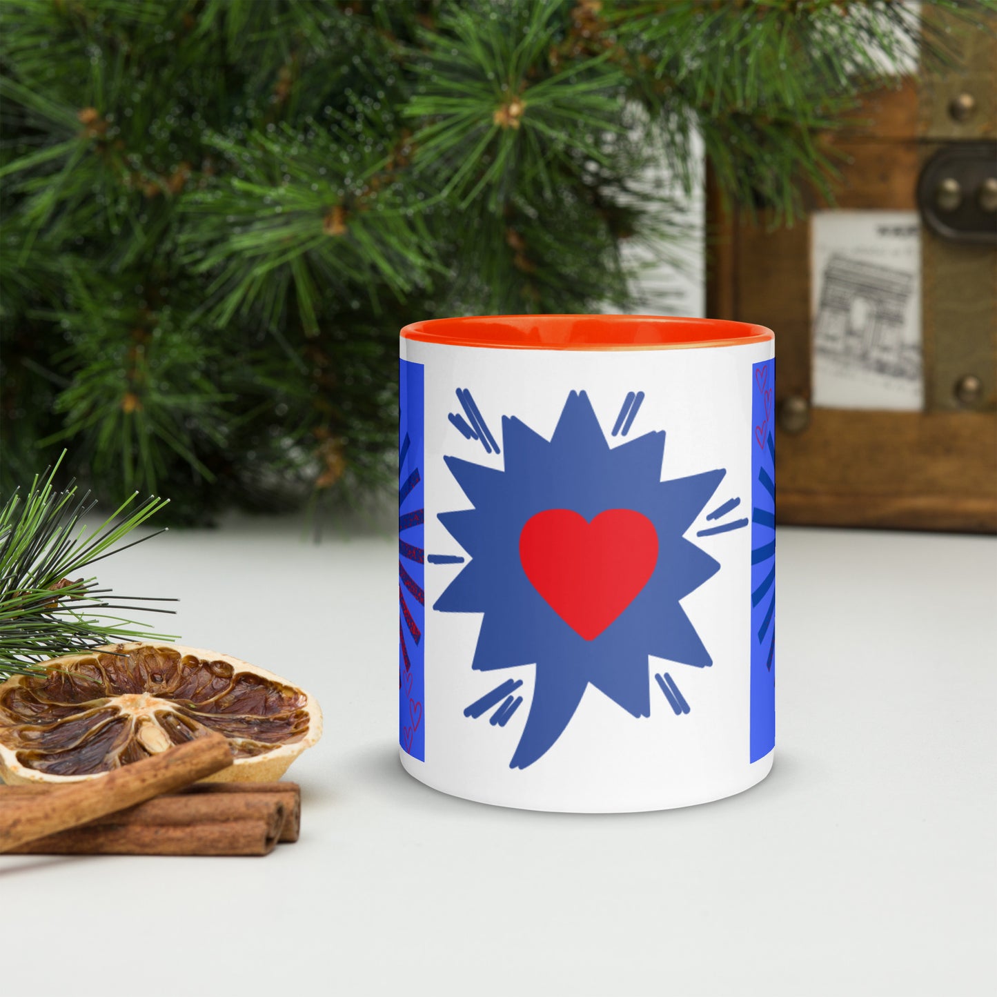 Mug *I à Intérieur Coloré