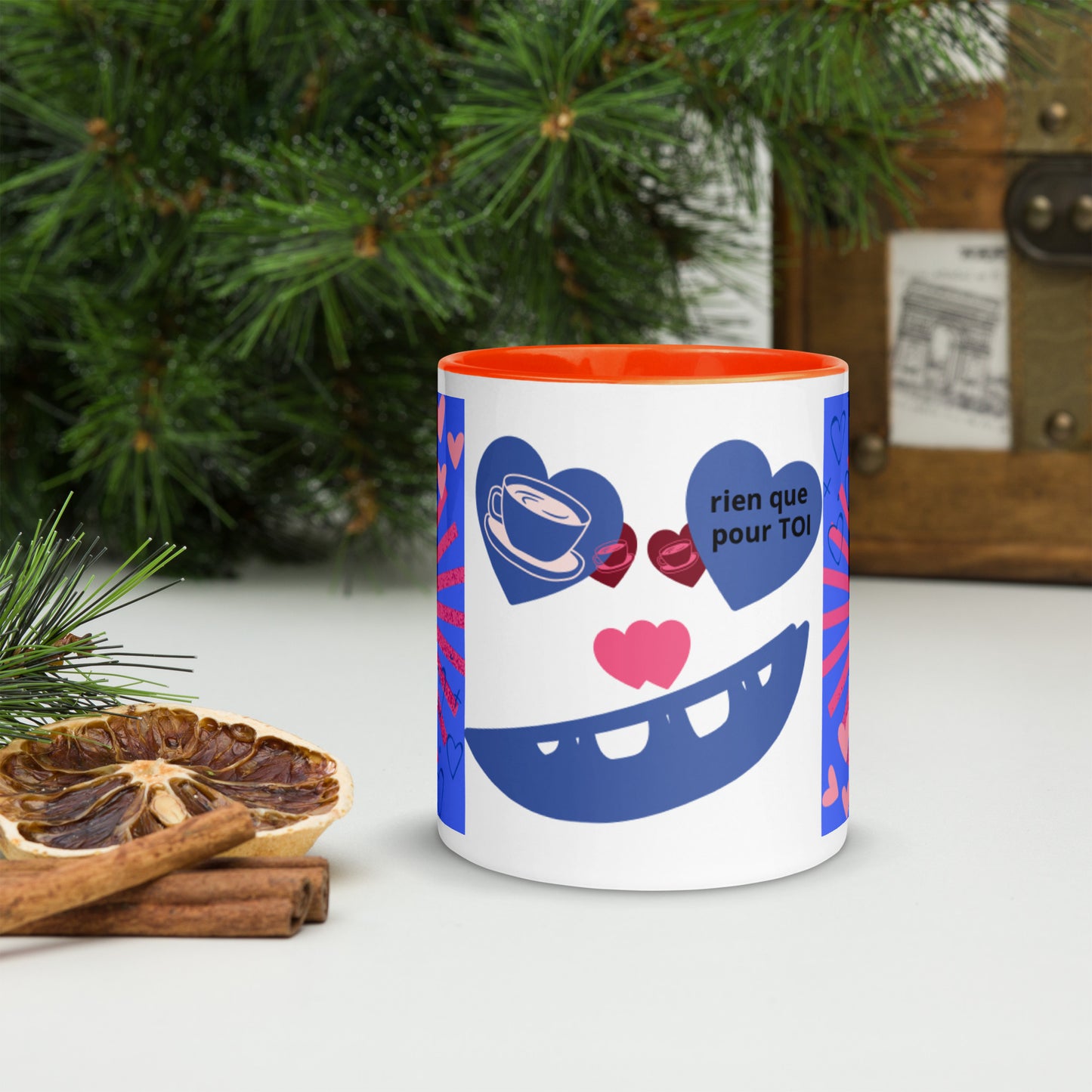 Mug *LUXEMBOURG* à Intérieur Coloré