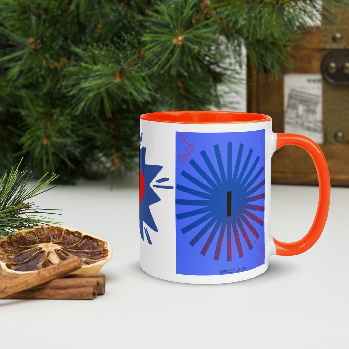 Mug *I à Intérieur Coloré