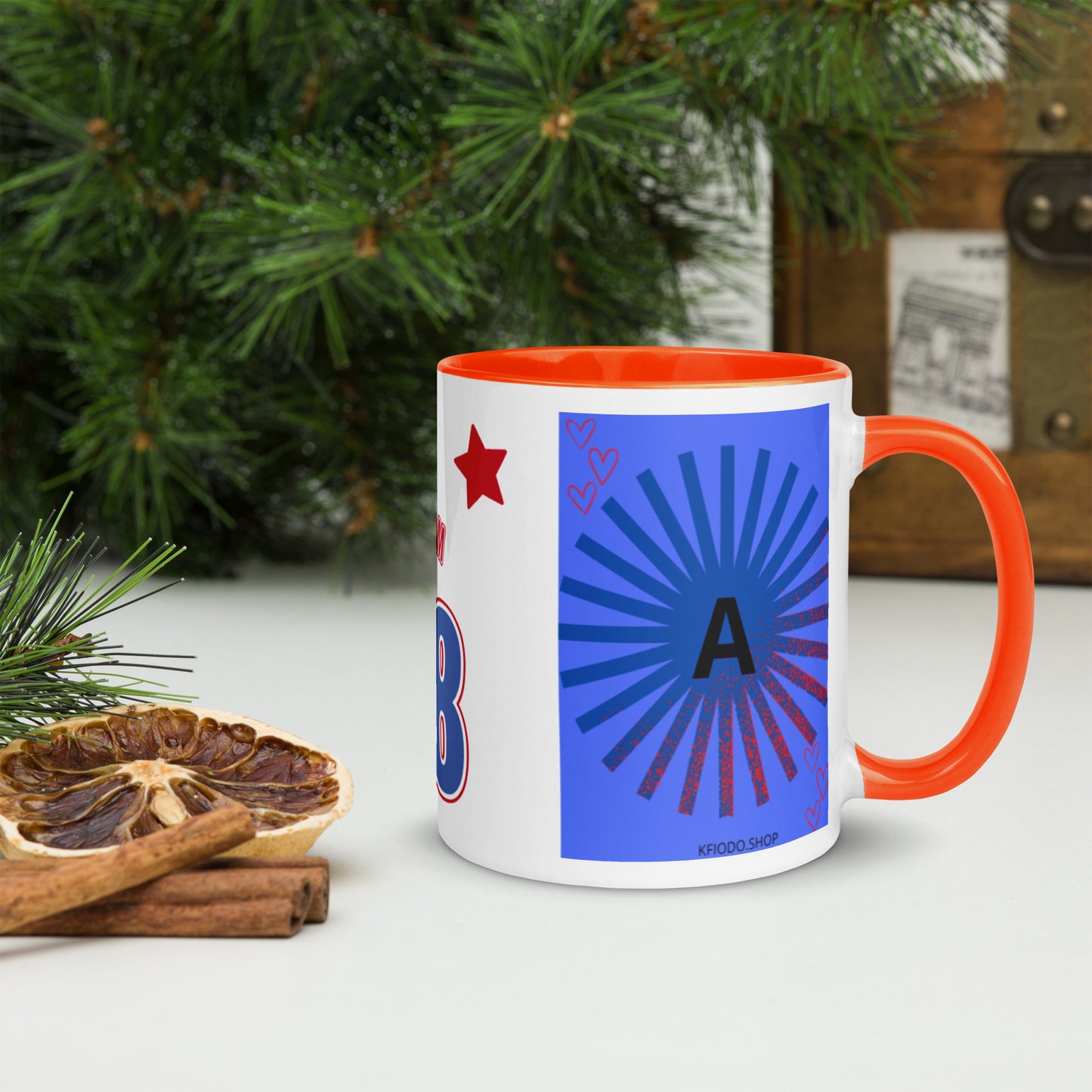 Mug *A à Intérieur Coloré