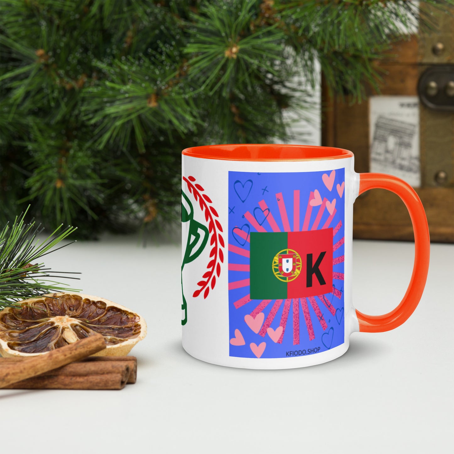 Mug *PORTUGAL* à Intérieur Coloré
