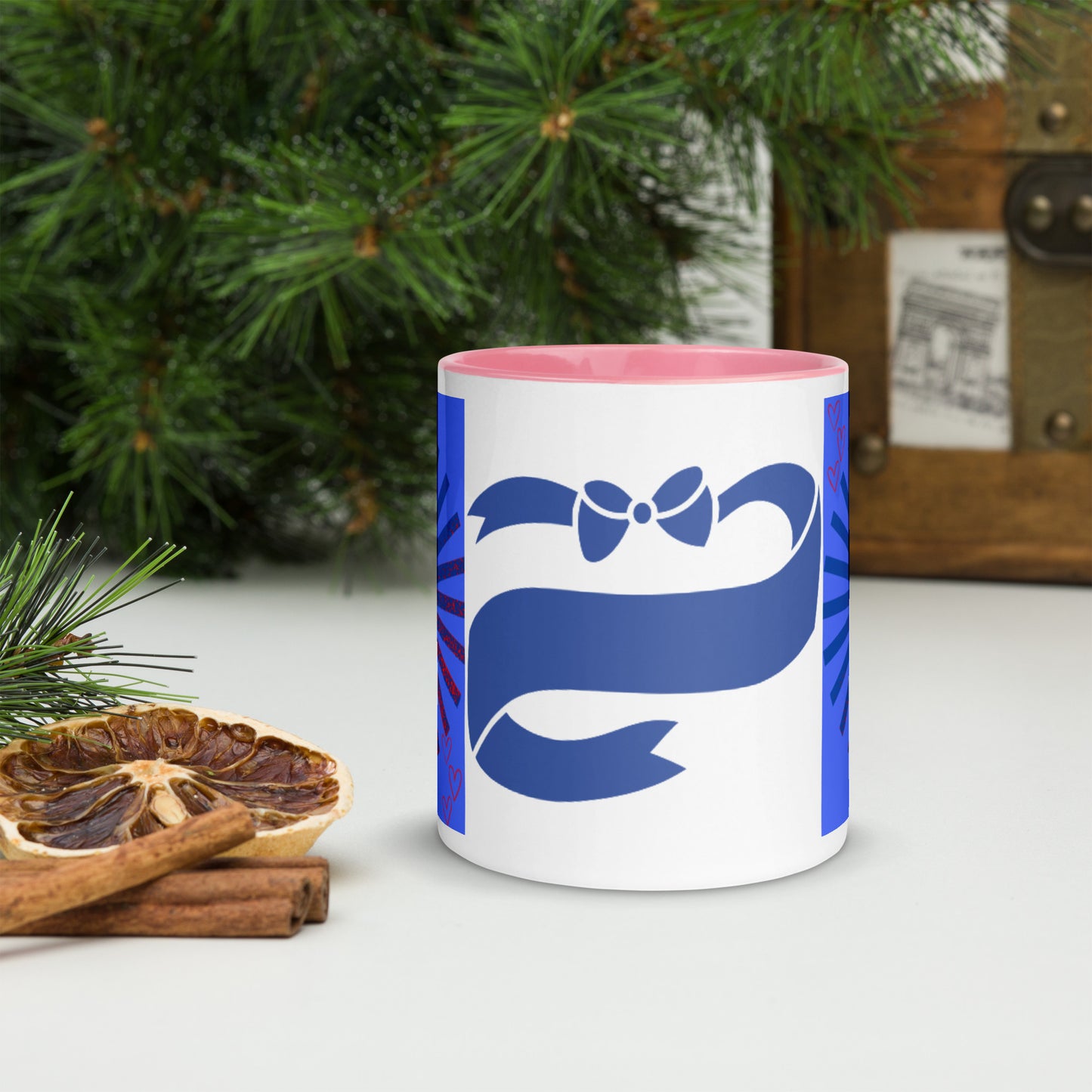 Mug *Q à Intérieur Coloré