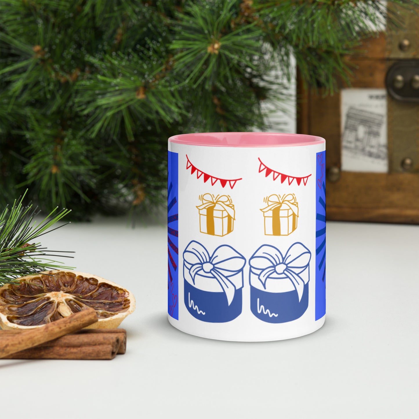 Mug *M à Intérieur Coloré