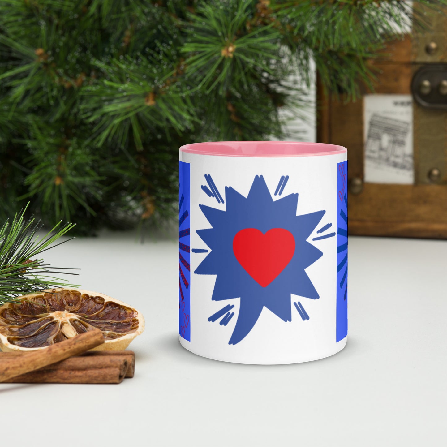 Mug *I à Intérieur Coloré