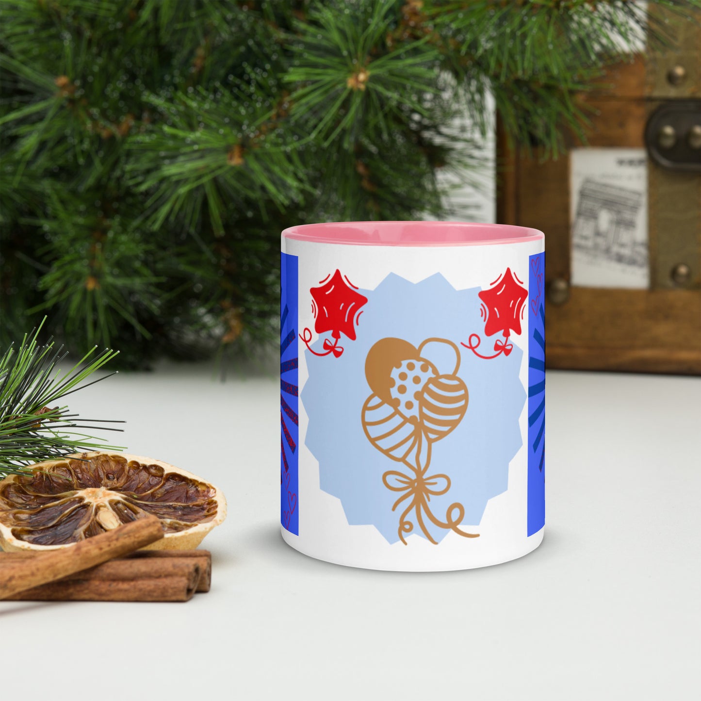 Mug *F à Intérieur Coloré