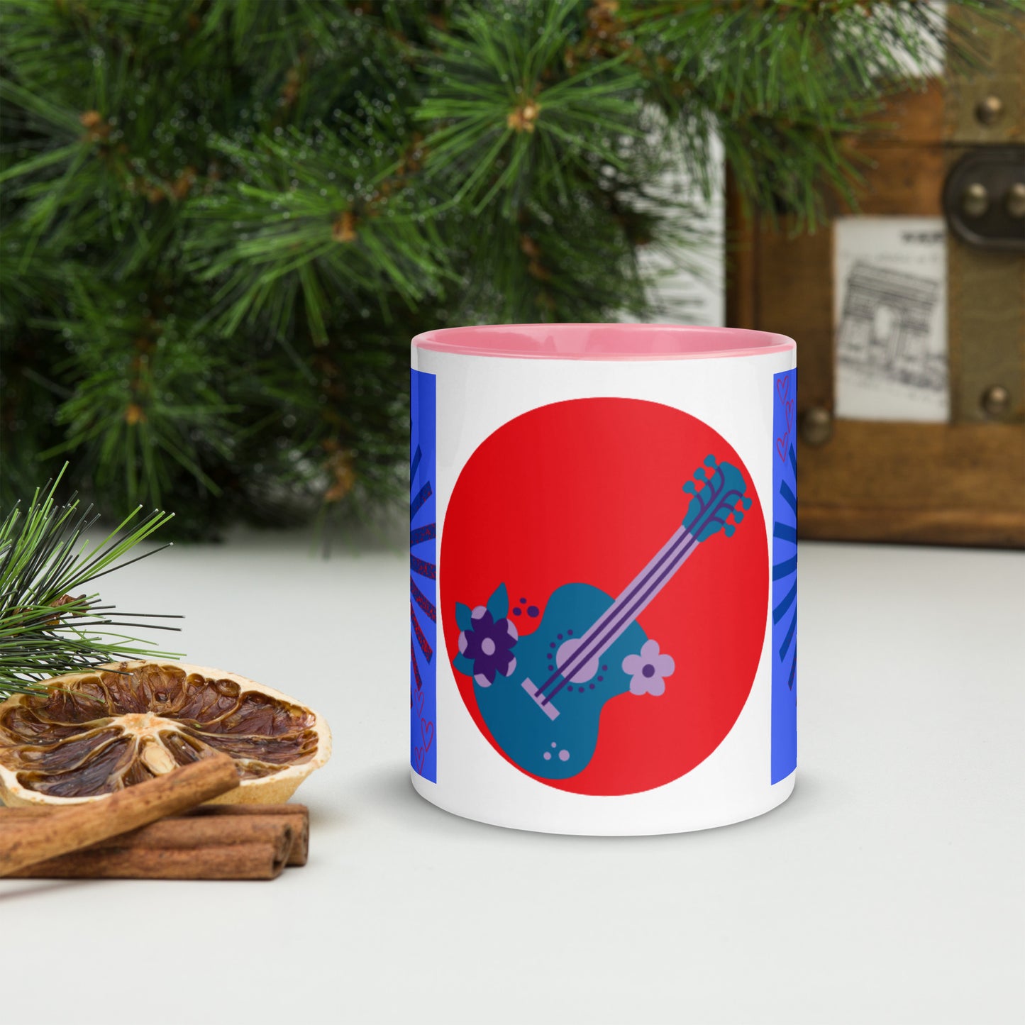 Mug *D à Intérieur Coloré