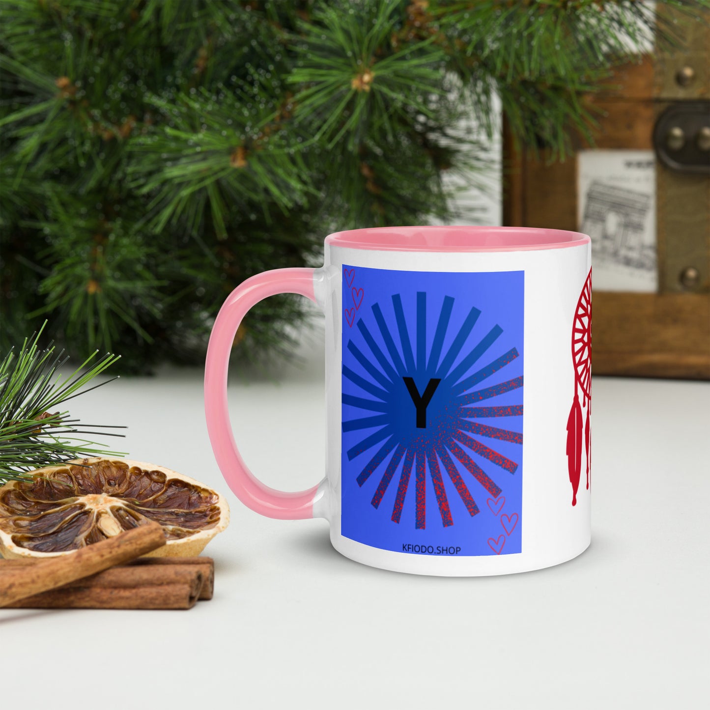 Mug *Y à Intérieur Coloré