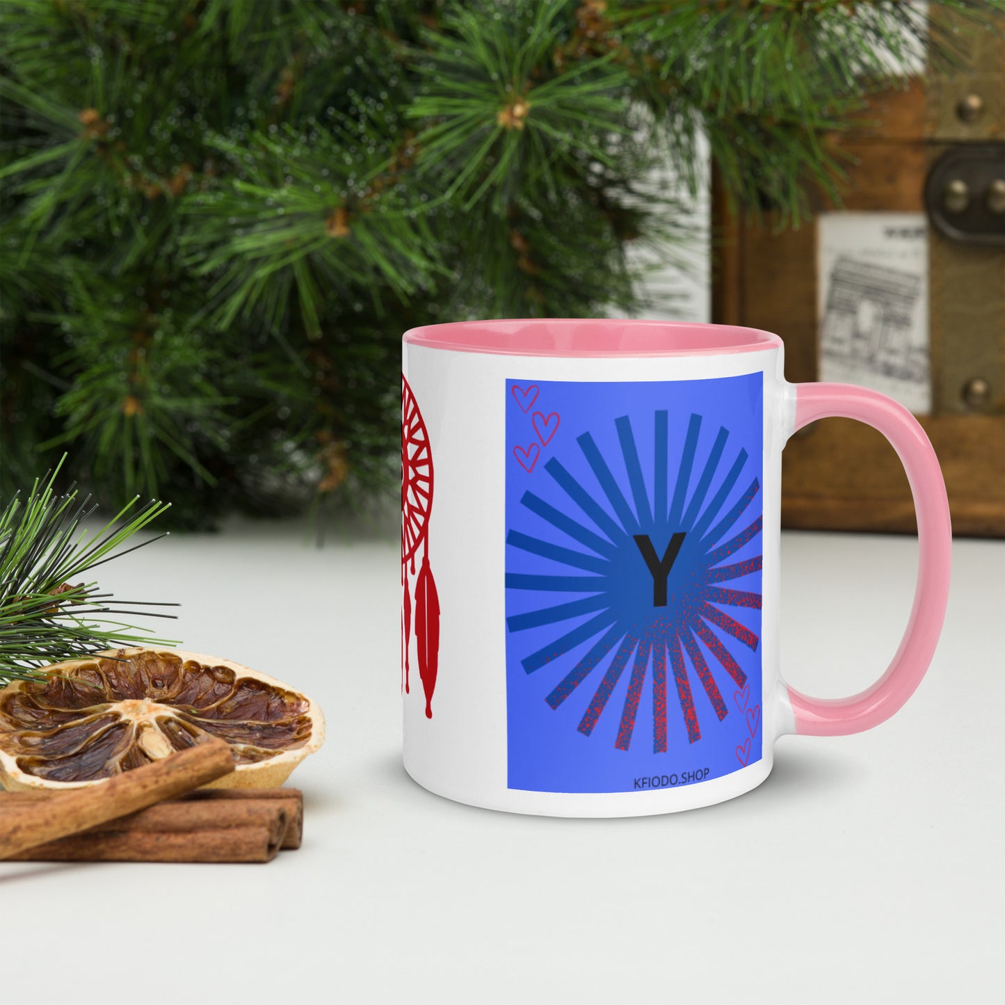 Mug *Y à Intérieur Coloré