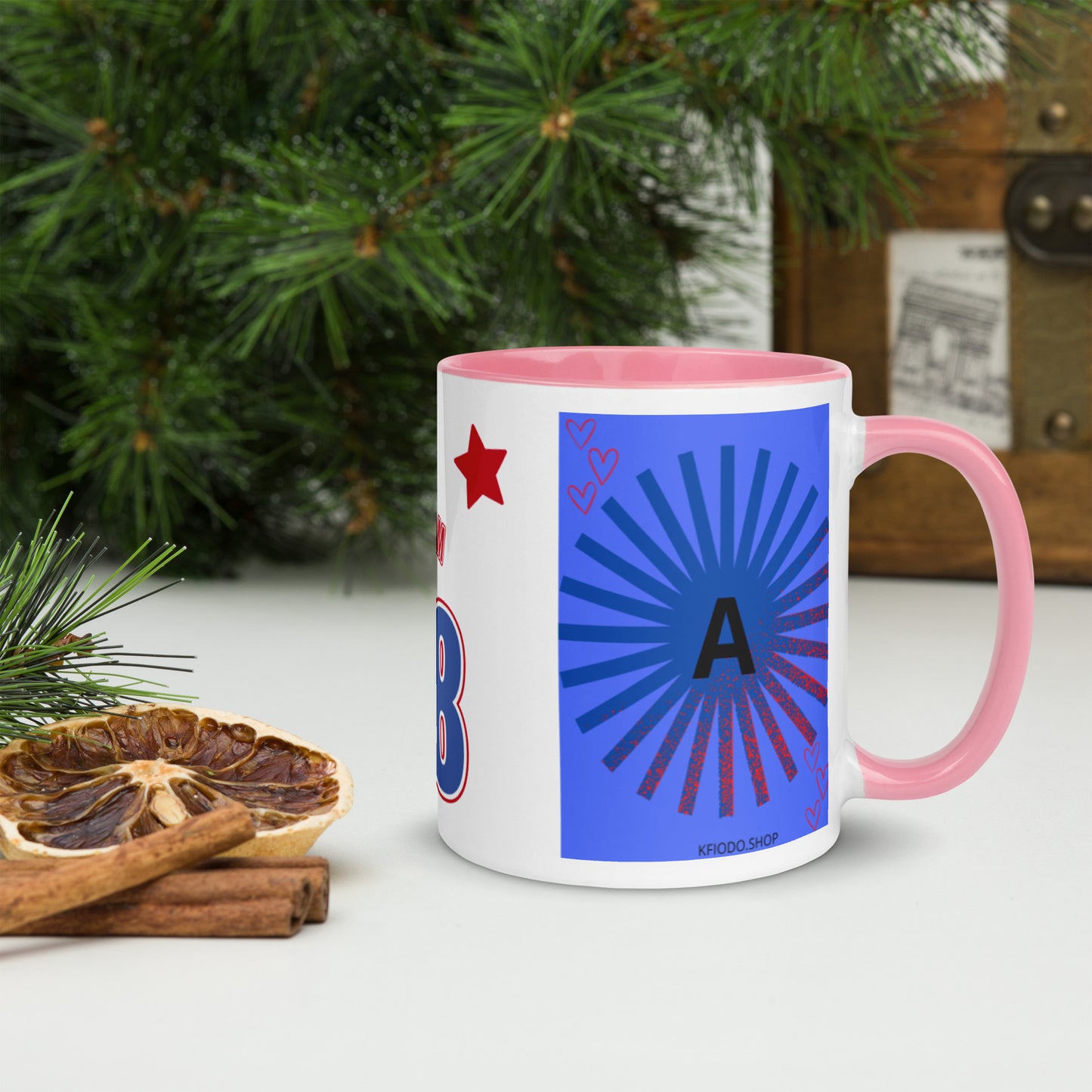 Mug *A à Intérieur Coloré