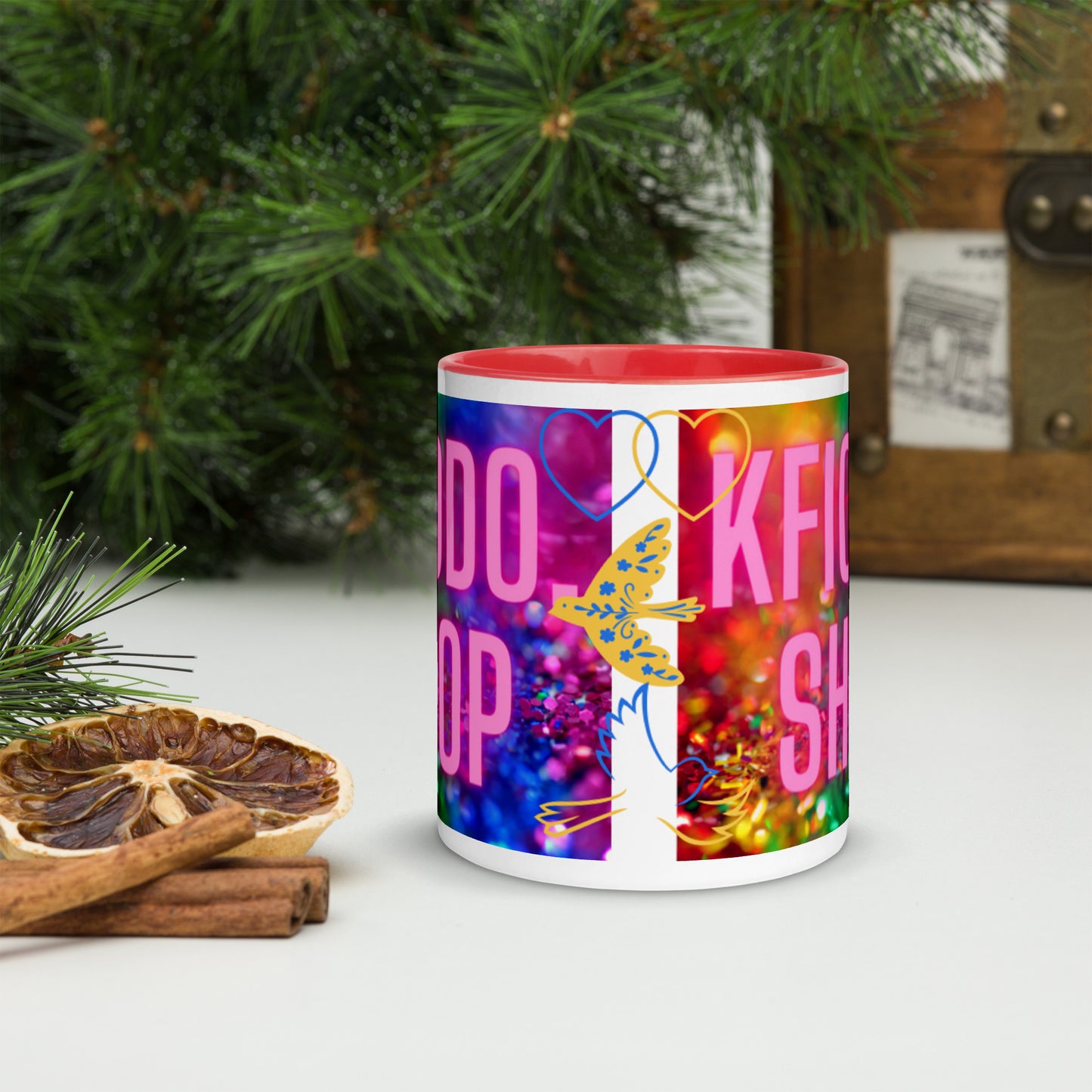 Mug à Intérieur Coloré