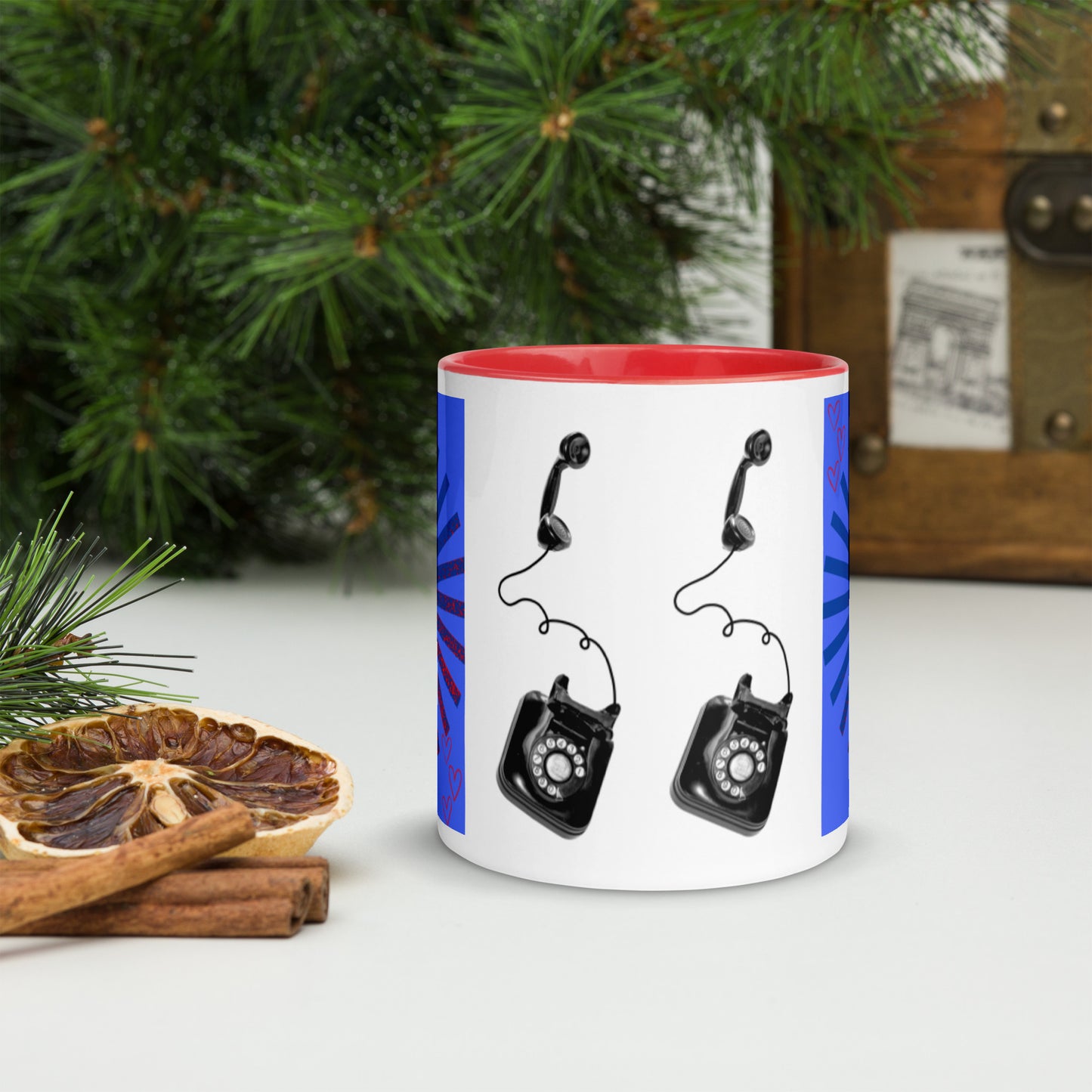 Mug *P à Intérieur Coloré