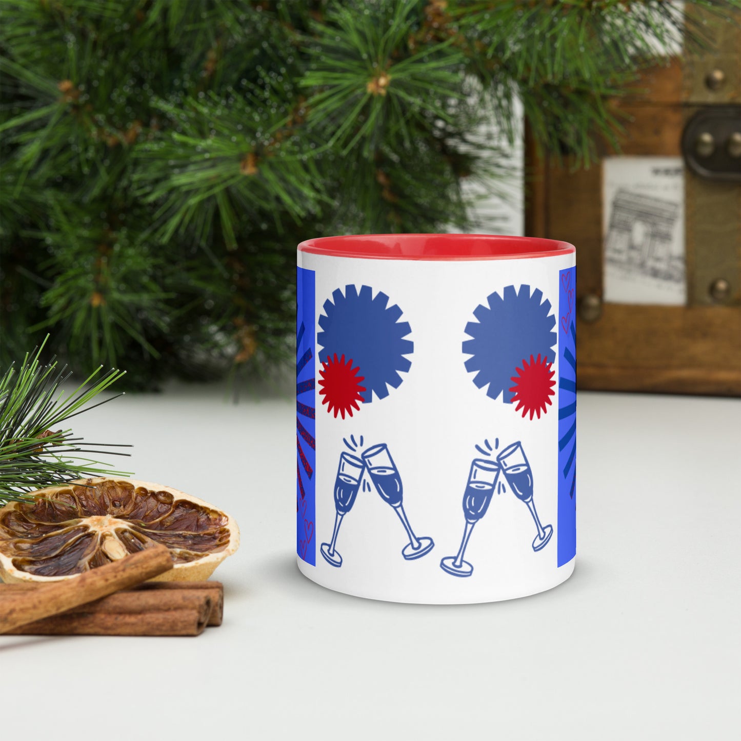 Mug *O à Intérieur Coloré