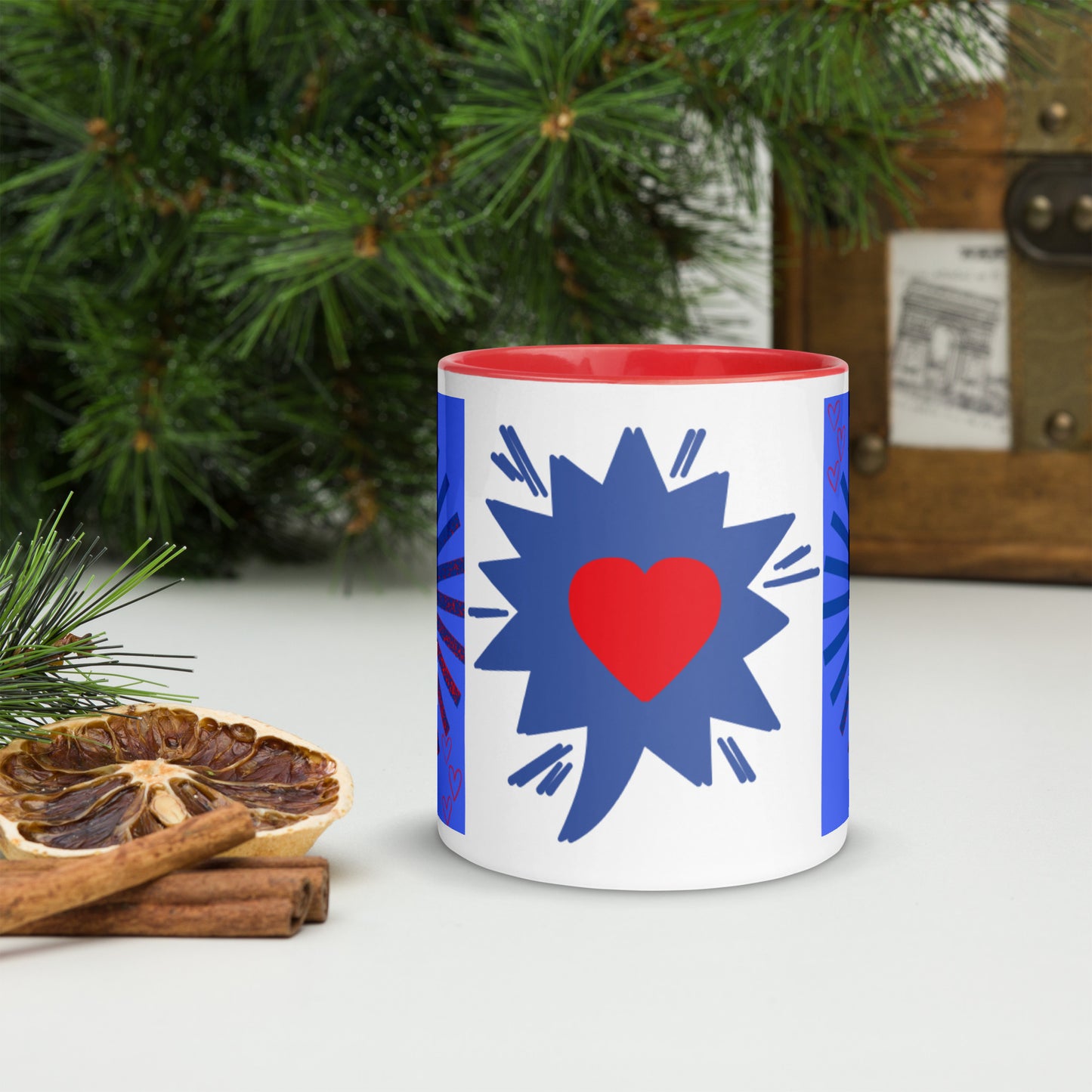 Mug *I à Intérieur Coloré