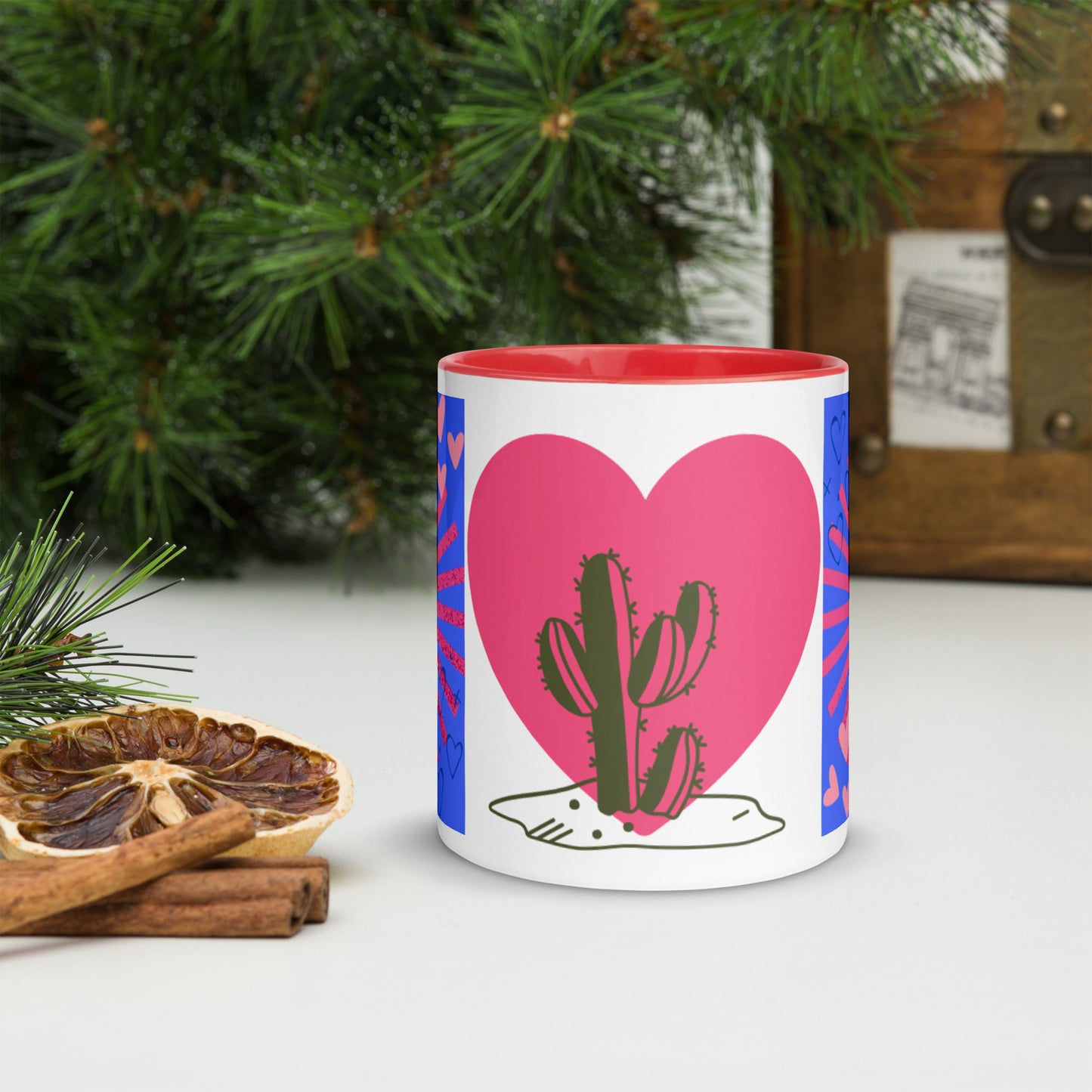 Mug *G* à Intérieur Coloré