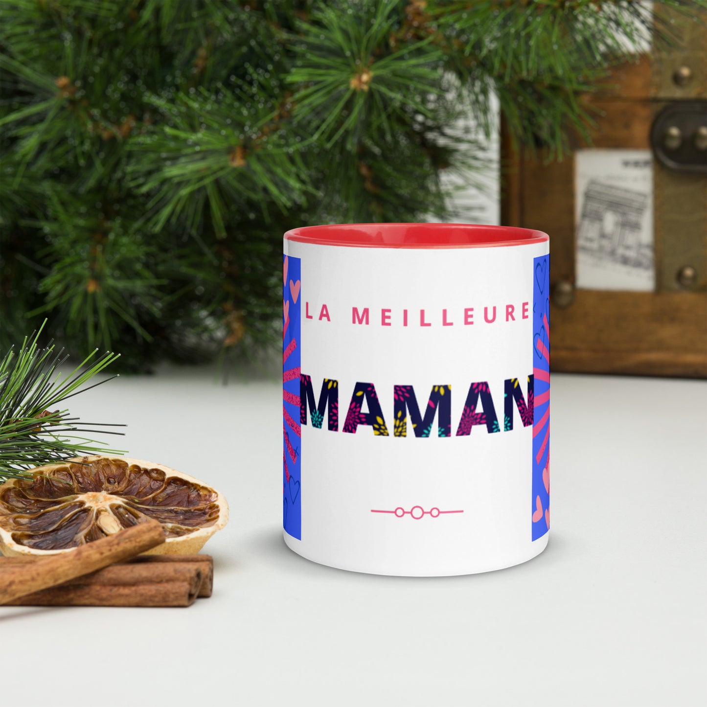 Mug *B* à Intérieur Coloré