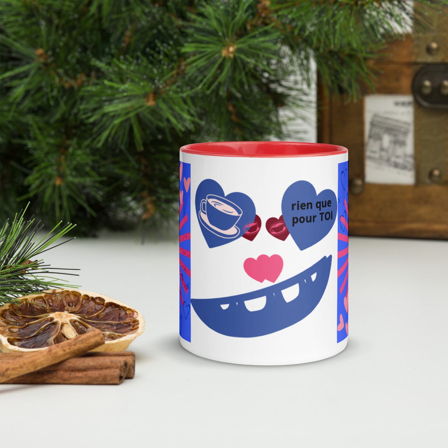 Mug *LUXEMBOURG* à Intérieur Coloré